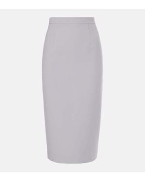 Roland Mouret Midirock Aus Crepe - Grau