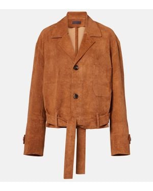 Stouls Alfi Suede Jacket - Brown