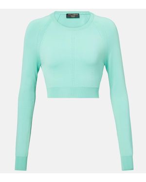 Dolce & Gabbana Cropped-Pullover - Grün