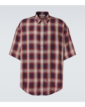 Acne Studios Oversize-Hemd - Rot