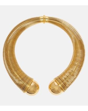 Alaïa Choker Spiral - Metallizzato