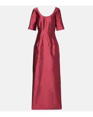 Markarian Collette Silk Gown - Red