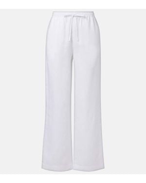 Asceno Pantaloni Aurelia - Bianco