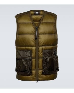 C.P. Company Down Vest - Green