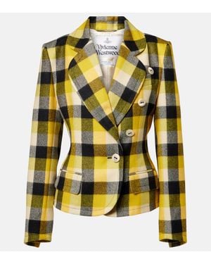 Vivienne Westwood Blazer Georgia Aus Schurwolle - Gelb