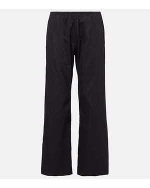 Leset Pantalon Ample Yoko En Coton - Bleu