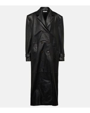 Alessandra Rich Cappotto Oversize - Nero