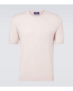 Fedeli Pullover Aus Kaschmir Und Seide - Pink