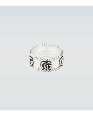 Gucci Bague double g - Métallisé