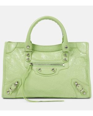 Balenciaga Borsa A Spalla Le City Small - Verde