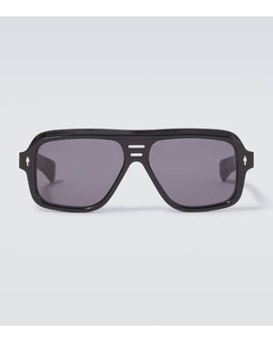 Jacques Marie Mage X Glenn Gould Aviator-Sonnenbrille Fugue - Braun