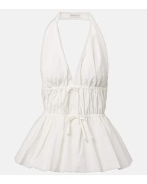 Dries Van Noten Top - Weiß