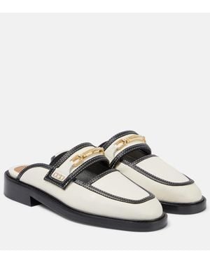 Zimmermann Slippers Bacall - Bianco