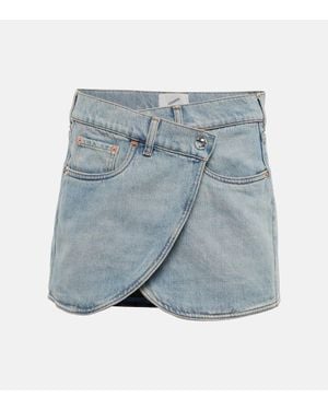 Coperni Denim Miniskirt - Blue