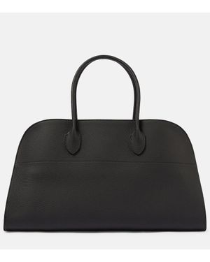 The Row Borsa Margaux EW in pelle - Nero