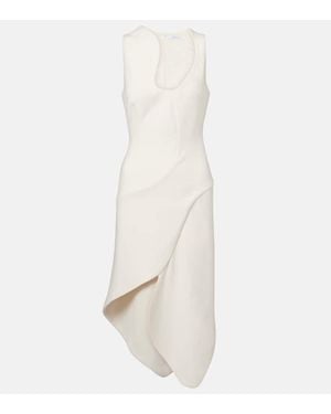 Ferragamo Midikleid - Weiß