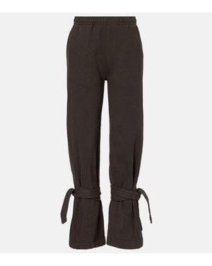 JW Anderson Jogginghose Aus Baumwolle - Schwarz
