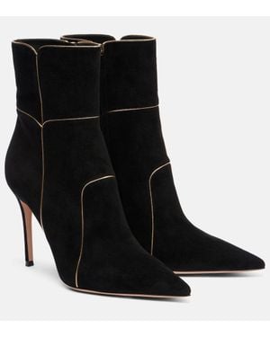 Gianvito Rossi Botines 95 De Ante - Negro