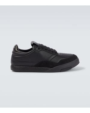 Givenchy Yard Court Leather Sneakers - Black