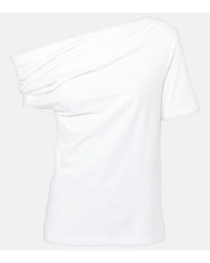 Givenchy T-Shirt Monospalla - Bianco