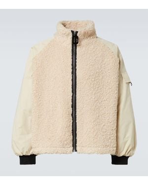 JW Anderson Jacke Mit Teddyfleece - Natur