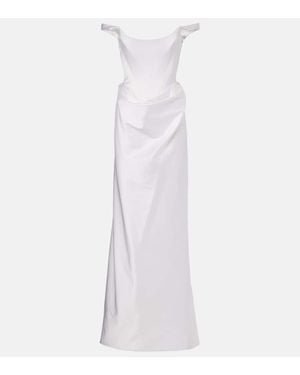 Vivienne Westwood Bridal Nova Camille Satin Gown - White