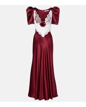 Rodarte Abito Lungo - Rosso
