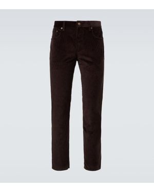Burberry Hose Aus Baumwoll-Cord - Schwarz