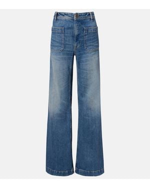 Polo Ralph Lauren High-Rise Straight Jeans - Blue