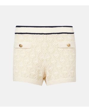 FRAME Shorts Rookie Aus Strick - Natur