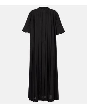 Rohe Harmonica Plisse Maxi Dress - Black