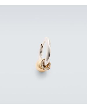 Rainbow K Orecchino Singolo Piercing - Bianco