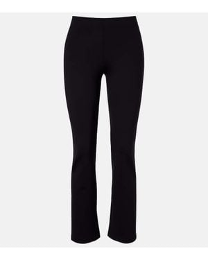 Wolford Schmale High-Rise-Hose Midnight Grace Aus Jersey - Blau