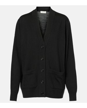 Dries Van Noten Cardigan Aus Wolle - Schwarz