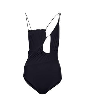 Nensi Dojaka Badeanzug Mit Cut-Outs - Blau