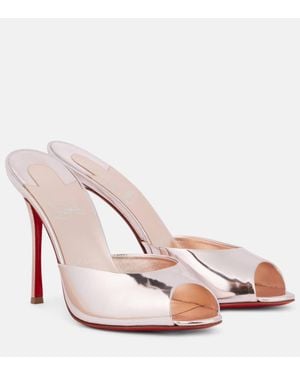 Christian Louboutin Mules Me Dolly 100 - Rosa