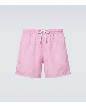 Fedeli Bedruckte Badeshorts Madeira - Pink