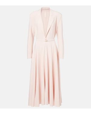 Norma Kamali Flared Midi Dress - Pink
