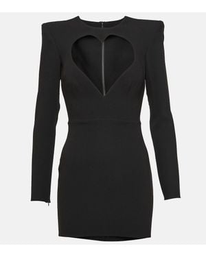 Alex Perry Minikleid mit Cut-Out - Schwarz