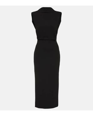 Roland Mouret Abito Midi - Nero