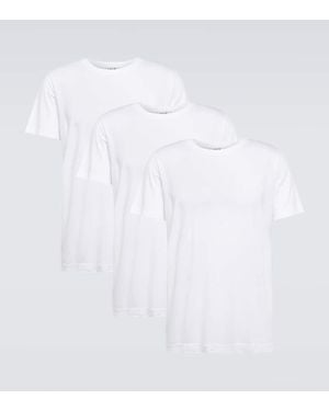 CDLP Set Di 3 T-Shirt - Bianco