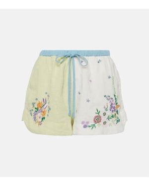 ALÉMAIS Shorts Willa - Bianco