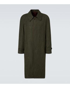 Rubinacci Manteau En Laine Vierge - Vert