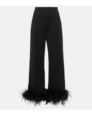 Prada Wide Trousers - Black