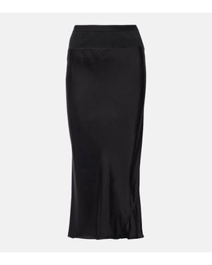 Rick Owens Gonna Midi - Nero