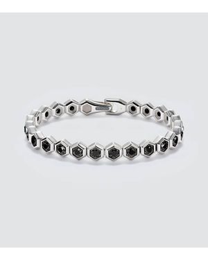 David Yurman Armband Hex Aus Sterlingsilber Mit Diamanten - Mettallic