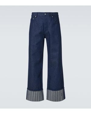 Jacquemus Wide-Leg Jeans La Casa - Blau