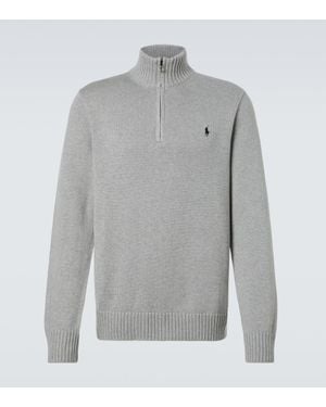 Polo Ralph Lauren Pull En Coton - Gris