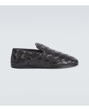 Bottega Veneta Slip-Ons Sunday Aus Leder - Schwarz
