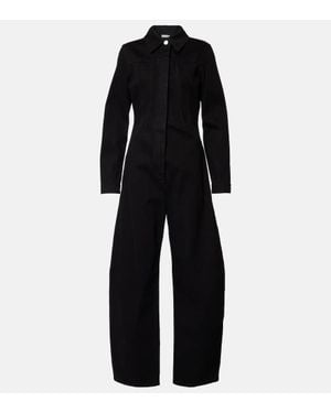 Alaïa Combinaison En Jean - Noir